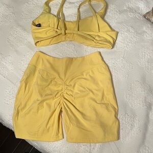 Alphalete Shorts and Bra